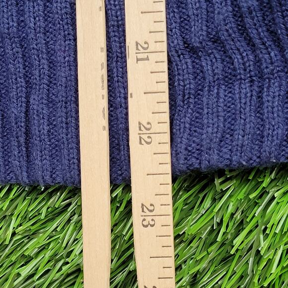 Vintage 90s Western MOD Jacket Womens Large 22x23 Blue Cream - Picture 13 of 13